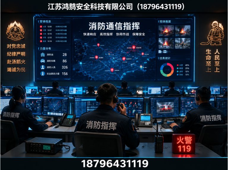 邵阳应急指挥系统展示图